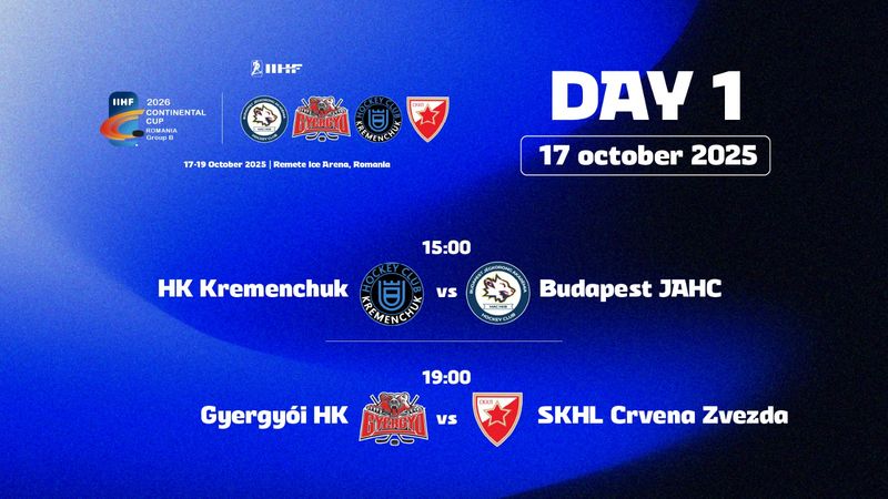 2026 IIHF Continental Cup - Group B - Day 1
