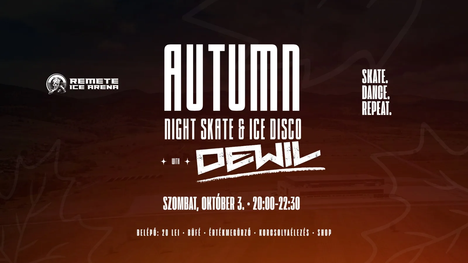🍂 AUTUMN NIGHT SKATE & ICE DISCO 🍂